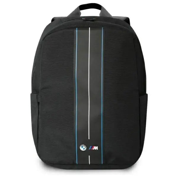 BMW Backpack BMBP15COMPVSKL 16’’ Black Nylon Blue Stripe - *Temporary category<<<HurtelXML
