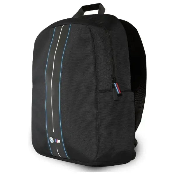 BMW Backpack BMBP15COMPVSKL 16’’ Black Nylon Blue Stripe - *Temporary category<<<HurtelXML