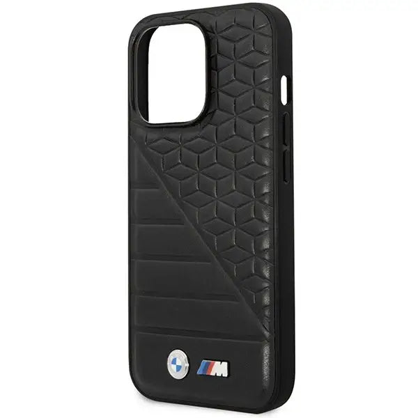 BMW Bi Pattern Case for iPhone 14 Pro Max 6.7’’ - Black - Cell phone cases and covers<<<HurtelXML