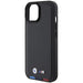 BMW BMHCP15S22PTDK iPhone 15 6.1’’ black/black Leather Stamp Tricolor - Cell phone cases and covers<<<HurtelXML
