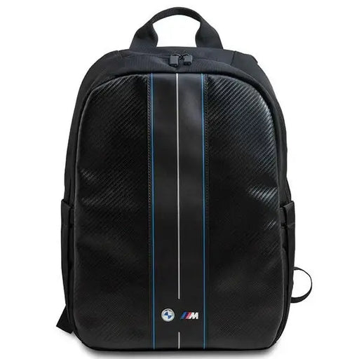 BMW Carbon & Blue Stripe backpack for a 16’’ laptop - black - Laptop bags<<<HurtelXML
