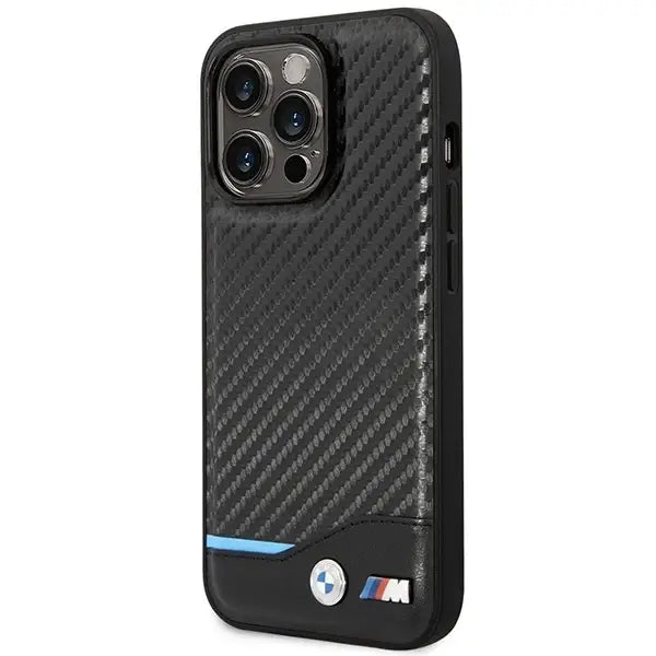 BMW Carbon MagSafe iPhone 14 Pro Case - Black - Cell phone cases and covers<<<HurtelXML
