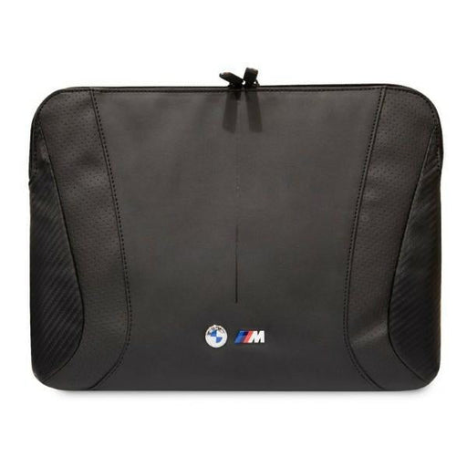 BMW Carbon&Perforated sleeve for a 14’’ laptop - black - Laptop bags<<<HurtelXML
