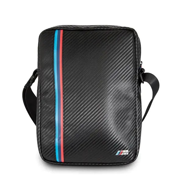 BMW Carbon / Tricolor Stripe 8’’ Tablet Bag - Black - Cell phone cases and covers<<<HurtelXML
