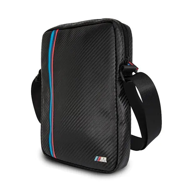 BMW Carbon / Tricolor Stripe 8’’ Tablet Bag - Black - Cell phone cases and covers<<<HurtelXML