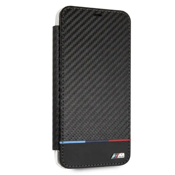BMW Carbon Tricolor Stripe iPhone XS Max Case - Black - Cell phone cases and covers<<<HurtelXML