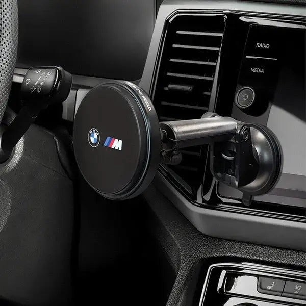 BMW case BMCMM22MRK magnetic holder for air vent/cockpit/window - black M Edition - Cell phone holders<<<HurtelXML