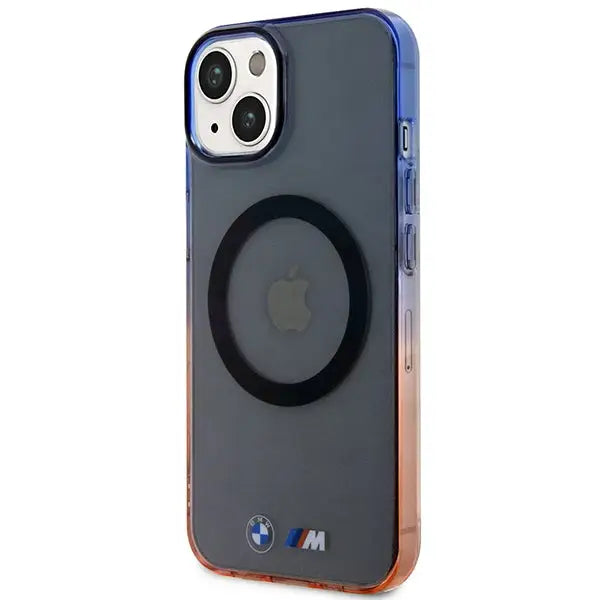 BMW Gradient Bumper MagSafe case for iPhone 14 Plus - gray - Cell phone cases and covers<<<HurtelXML