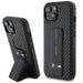 BMW Grip Stand Smooth & Carbon case for iPhone 15 - black - Cell phone cases and covers<<<HurtelXML