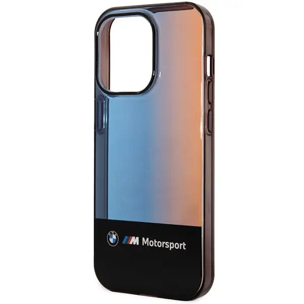 BMW Half Tricolor Case for iPhone 14 Pro Max 6.7’’ - Black - Cell phone cases and covers<<<HurtelXML