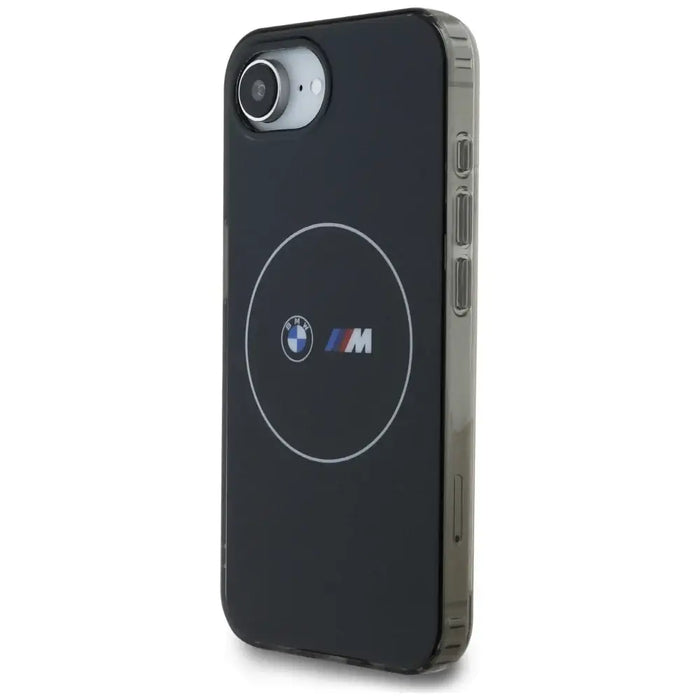 BMW IML Metal White Circle MagSafe iPhone 16e Case - Black - Cell phone cases and covers<<<HurtelXML