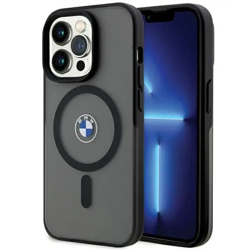 BMW IML Signature MagSafe case for iPhone 15 Pro - black - Cell phone cases and covers<<<HurtelXML