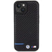 BMW Leather Carbon case for iPhone 15 - black - Cell phone cases and covers<<<HurtelXML