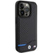 BMW Leather Carbon MagSafe iPhone 15 Pro Case - Black - Cell phone cases and covers<<<HurtelXML