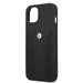 BMW Leather Curve Perforate Case for iPhone 13 mini - Black - Cell phone cases and covers<<<HurtelXML