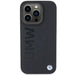 BMW Leather Hot Stamp case for iPhone 15 Pro - black - Cell phone cases and covers<<<HurtelXML