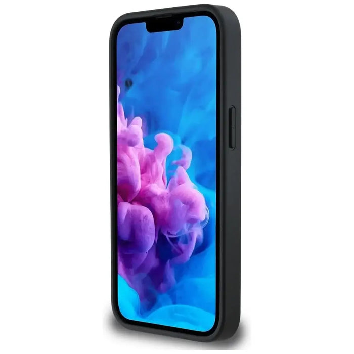 BMW Leather Hot Stamp iPhone 16e Case - Black - Cell phone cases and covers<<<HurtelXML