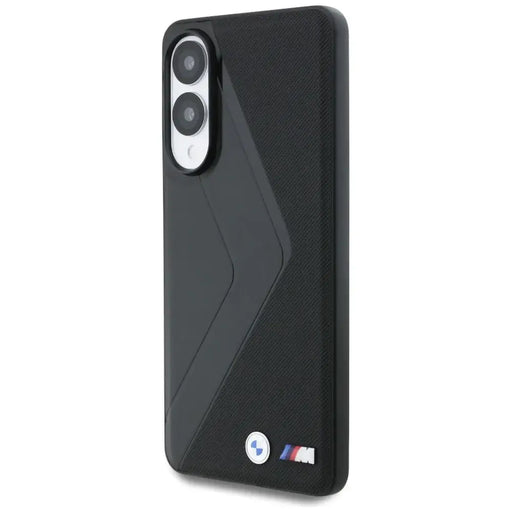 BMW Leather Oversized Stripes MagSafe case for Samsung Galaxy S25 Edge - black - Cell phone cases and covers<<<HurtelXML