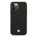 BMW Leather Perforated Sides Case for iPhone 12 Pro Max - Black - Cell phone cases and covers<<<HurtelXML