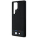 BMW Leather Tricolor Stripe MagSafena Samsung Galaxy S25 Ultra Case - Black - Cell phone cases and covers<<<HurtelXML