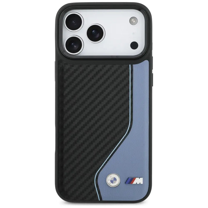 BMW M Carbon Logo MagSafe Case for iPhone 17 Pro Max - Blue - Cell phone cases and covers<<<HurtelXML
