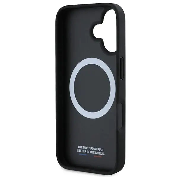 BMW M Carbon Tricolor Line MagSafe iPhone 16 Case - Black - Cell phone cases and covers<<<HurtelXML