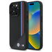 BMW M Meshed Tricolor Stripes MagSafe Case for iPhone 16 Pro - Black - Cell phone cases and covers<<<HurtelXML