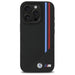 BMW M Meshed Tricolor Stripes MagSafe Case for iPhone 16 Pro - Black - Cell phone cases and covers<<<HurtelXML