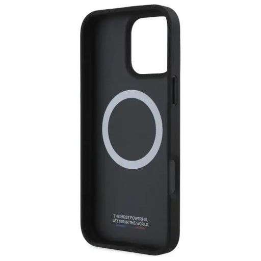 BMW M Meshed Tricolor Stripes MagSafe Case for iPhone 16 Pro Max - Gray - Cell phone cases and covers<<<HurtelXML