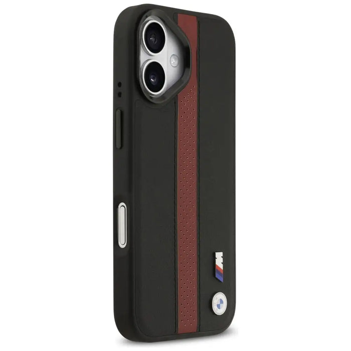 BMW M Perforated Stripe Logo MagSafe Case for iPhone 17 - Red - Cell phone cases and covers<<<HurtelXML