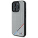BMW M Perforated Tricolor Line MagSafe Case for iPhone 16 Pro Max - Gray - Cell phone cases and covers<<<HurtelXML