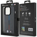 BMW M Quilted Tricolor MagSafe case for iPhone 15 Pro - gray - Cell phone cases and covers<<<HurtelXML
