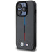 BMW M Quilted Tricolor MagSafe case for iPhone 15 Pro - gray - Cell phone cases and covers<<<HurtelXML