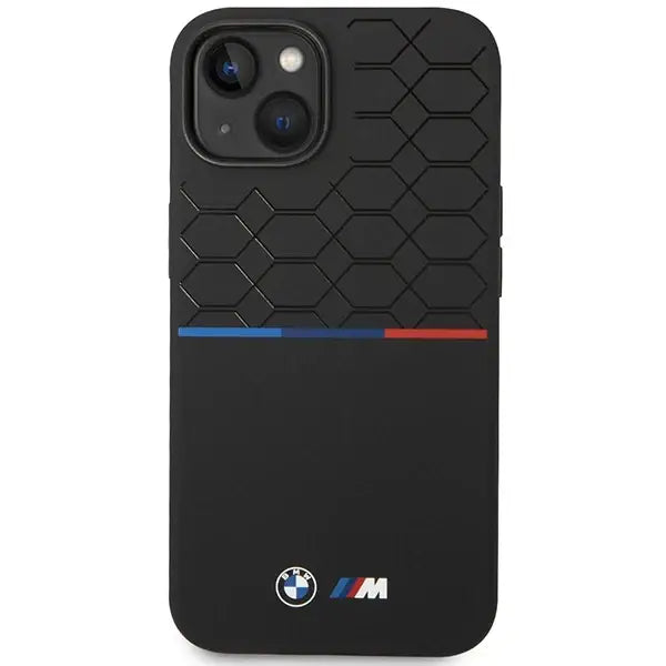 BMW M Silicone Pattern MagSafe Case for iPhone 15/14/13 - Black - Cell phone cases and covers<<<HurtelXML