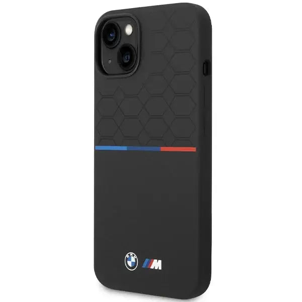 BMW M Silicone Pattern MagSafe Case for iPhone 15/14/13 - Black - Cell phone cases and covers<<<HurtelXML