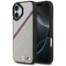 BMW M Tricolor Metal Logo MagSafe Case for iPhone 17 - Gray - Cell phone cases and covers<<<HurtelXML