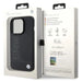 BMW MagSafe Leather Hot Stamp case for iPhone 15 Pro - black - Cell phone cases and covers<<<HurtelXML