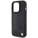 BMW MagSafe Leather Hot Stamp case for iPhone 15 Pro Max - black - Cell phone cases and covers<<<HurtelXML