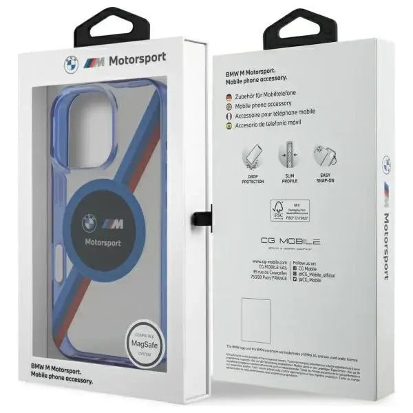 BMW Motosport IML Circle MagSafe Case for iPhone 16 Pro - Clear - Cell phone cases and covers<<<HurtelXML