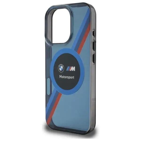 BMW Motosport IML Circle MagSafe Case for iPhone 16 Pro Max - Navy Blue - Cell phone cases and covers<<<HurtelXML