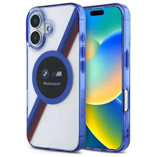 BMW Motosport IML Circle MagSafe iPhone 16 Case - Clear - Cell phone cases and covers<<<HurtelXML