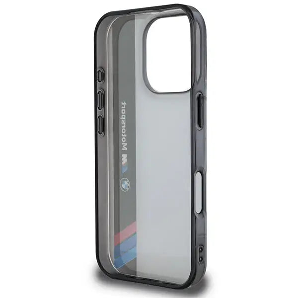 BMW Motosport IML Vertical Stripe iPhone 16 Pro Max Case - Gray - Cell phone cases and covers<<<HurtelXML