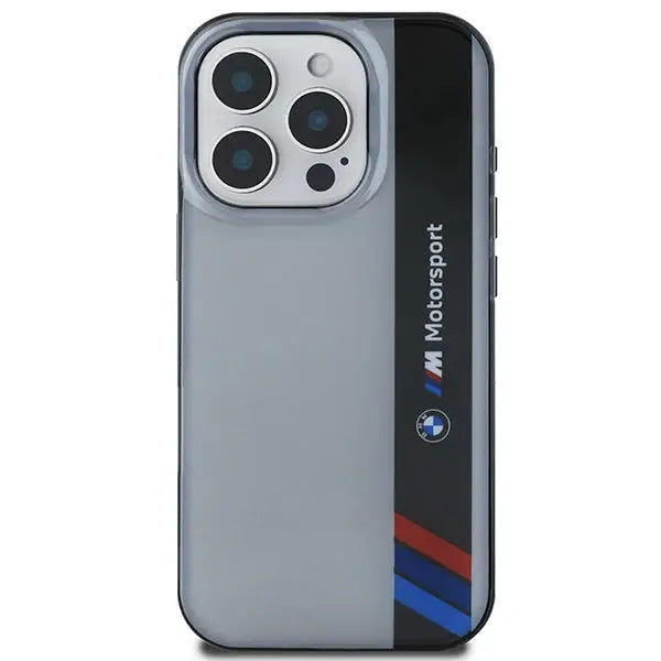 BMW Motosport IML Vertical Stripe iPhone 16 Pro Max Case - Gray - Cell phone cases and covers<<<HurtelXML