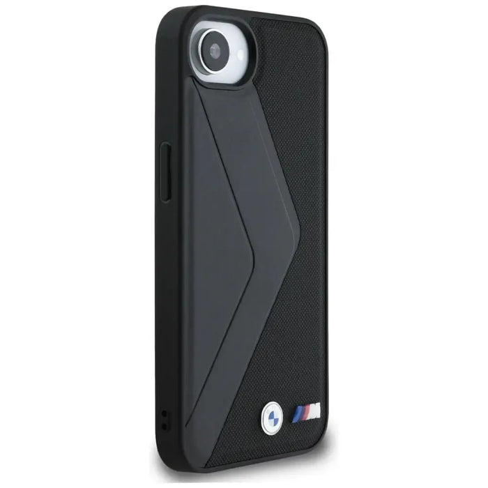 BMW Oversized Stripes MagSafe case for iPhone 16e - black - Cell phone cases and covers<<<HurtelXML