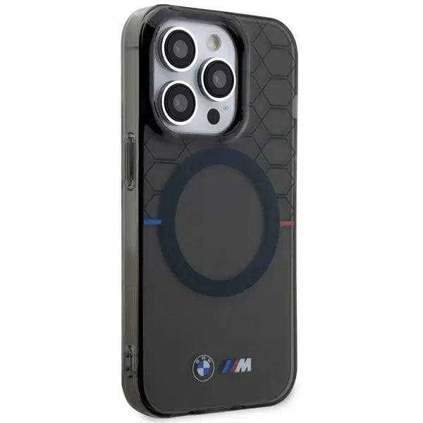 BMW Pattern MagSafe case for iPhone 15 Pro - gray - Cell phone cases and covers<<<HurtelXML