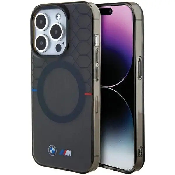 BMW Pattern MagSafe case for iPhone 15 Pro - gray - Cell phone cases and covers<<<HurtelXML