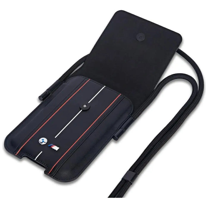 BMW Phone Pouch Red Stripes Phone Bag - Black - Laptop bags<<<HurtelXML