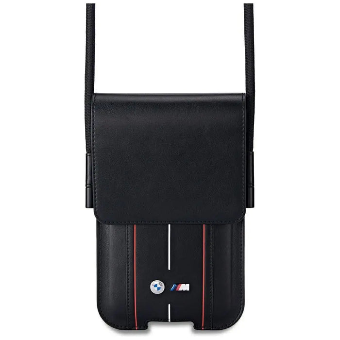 BMW Phone Pouch Red Stripes Phone Bag - Black - Laptop bags<<<HurtelXML