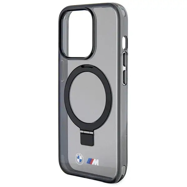 BMW Ring Stand M Collection MagSafe case for iPhone 15 Pro Max - black - Cell phone cases and covers<<<HurtelXML