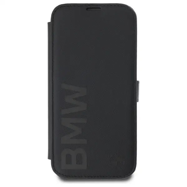 BMW Signature Leather Wordmark Case for iPhone 16 Pro - Black - Cell phone cases and covers<<<HurtelXML